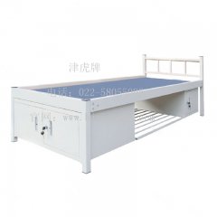 钢制军区部队营具员工学生宿舍单人床